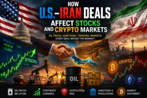 How U.S.–Iran Deals Affect Stocks and Crypto Markets